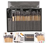 24 Pcs Pennello Per Acquerello Pennelli Pittura Ad Olio Il Colore Dell'acqua