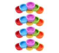 24 PCS Piatto Per Rettili Ciotola D'acqua Grilli Camaleonte Di Cibo Da Cricket