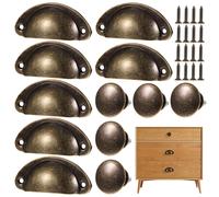 24 Pcs Pomelli Per Mobili Da Cucina Armadio Ferramenta Mobile Bronzo Vintage