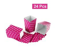 24 Pcs Sacchetti Per Pop Corn Di Carta Contenitori Popcorn Titolari