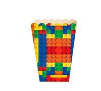 24 pcs scatole di popcorn, scatole di popcorn, sacchetti di partito, sacchetti di popcorn, sacchetti di carta, sacchetti di partito