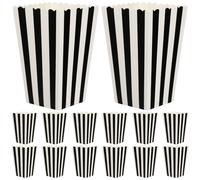 24 Pcs Secchielli Per Popcorn Sacchetti Di Carta Scatole Bomboniere