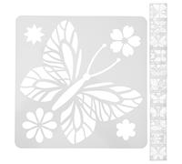 24 Pcs Set Di Stencil Plastica Per Dipingere Pittura Modelli Fai -da -te