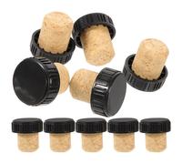 24 Pcs Sigillante Per Bottiglie Prova Di Perdite Vino Tappatrice Tappi Sughero