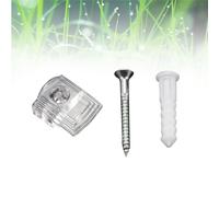 24 Pcs Wardrobe Mirror Fixing Kit Per Appendere Lo Specchio Clip Supporti