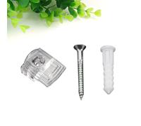 24 Pcs Wardrobe Mirror Fixing Reggi Specchio Clip Porta Da Parete