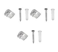 24 Pcs Wardrobe Mirror Fixing Reggi Specchio Clip Porta Da Parete