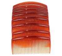 24 pezzi / 1 confezione di pettini per laterali in plastica Moda 27 denti