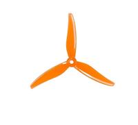 24 pezzi/12 paia 51466 V2 5 pollici 3 pale/Tri-Blade Eliche FPV Motore Brushless for Drone da Corsa(12pair Tiger Orange)