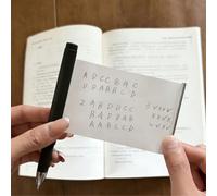 24 pezzi/12 pezzi/8 pezzi/4 pezzi/2 pezzi/1 pezzo Penna con carta velina | Penna promozionale con inchiostro nero | Corpo nero discreto, design a estrazione | Acquista ora! Forniture scolastiche, rito