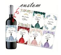 24 pezzi/120 pezzi Adesivi personalizzati, design personalizzato, adatti per applicare su documenti di lavoro, biglietti di auguri, confezioni di dolci, scatole di gioielli, buste, scatole regalo, bor