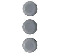 24 pezzi 25 mm mobili scivoli autoadesivi sedia gamba PTFE cursori per facile (rotondo)