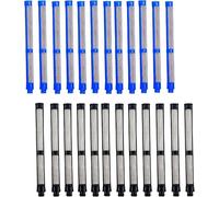 24 pezzi 287032 (60 maglie) x 12 pezzi e 287033 (100 maglie) filtro airless per pistola a spruzzo, compatibile con Graco Contractor PC, Contractor II FTx pistola a spruzzo graco filtro pistola a
