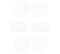 24 Pezzi 3 Pollici Acrilico Vuoti Cerchi Clear Disc Ornamenti V9961