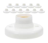 24 Pezzi Attacco E27 Per , Portalampada Piatto Led