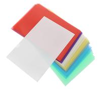 24 Pezzi Cartellina Portadocumenti Plastica A4 Colorata | Sottile, Leggera e Trasparente, per Documenti Importanti, Identificazione Rapida, Uso Professionale e Viaggio