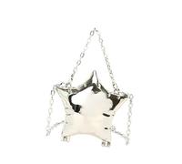 24 Pezzi Chiodi Acrilici Brevi Quadrate Linee Ondulate Coperture Complete Chiodi Francesi Stampa Su Unghie Lucide Finte