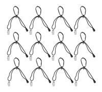 24 Pezzi Clip Per Sfondo In Nylon A A (Nero)