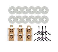 24 Pezzi Compatibili Con Accessori For Aspirapolvere Robot JONR P20 Pro, Parti Di Ricambio, Spazzola Laterale Lavabile, Panno For Mocio, Sacchetto For La Polvere