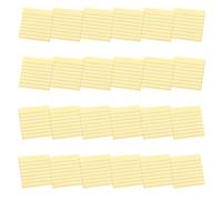 24 pezzi di adesivi a righe per appunti colorati per appunti pratici promemoria di carta per ufficio scuola memo a righe scrittura a righe post
