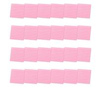 24 pezzi di adesivi foderati blocco di carta per appunti colorato semplice scrittura memo forniture scolastiche per studenti a righe post foderato memo pad colorato pad regalo