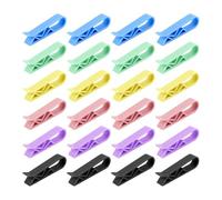 24 Pezzi di Bidone della Spazzatura, Clip per Sacchetti della Spazzatura, Clip di Plastica, Accessori per La Bomba E Forniture per La Casa.