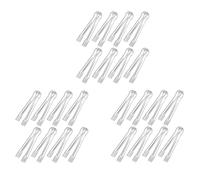 24 Pezzi di Plastica per Servire Buffet Pinze Servire Utensili Pinze per A9450