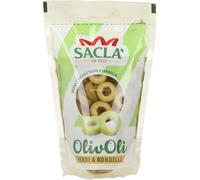 24 pezzi di saclà olivoli verdi a rondelle gr.185
