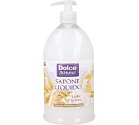 24 pezzi di sapone liquido mani dolce schiuma al latte d'avena - 1l