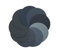 24 Pezzi Dischi di levigatura da 125 mm, Dischi per levigatrice Orbitale, Include 400/600/800/1000/1500/2000/3000/5000 Grana per Lucidare Legno, Metallo, Auto