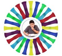 24 Pezzi Giocattoli Agitarsi, Gioco Antistress per Giovani dai 14 anni in su, Rilassanti Fidgets in Marmo per Migliorare la Messa a Fuoco per l'autismo OCD ADHD - Fidgets in Classe per la Scuola