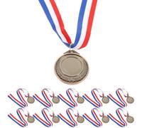 24 Pezzi Medaglia in Metallo per Studenti, Premio Gara Scolastica | Premiazioni e Concorsi, Superficie Liscia Colore Brillante, Adatta a Partecipanti