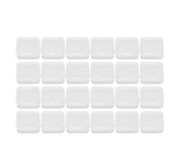 24 pezzi Mini portagioie trasparente Contenitore di plastica portatile piccolo con coperchio per orecchini di perline