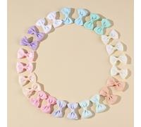 24 pezzi Mollette per capelli a forma di farfalla per neonati, decorate, adatte per regalo di San Valentino Tagli Unicastampa dappertuttoPoliestere