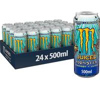24 PEZZI Monster Juiced Aussie Lemonade 500ml - Bevanda Energetica Limone