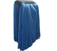 24 pezzi Mop Microfibra gr.260 per pinza mocio lavapavimenti Professionale ideale per la pulizia di tutti i pavimenti.