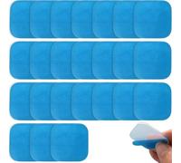24 Pezzi Pads di Gel Conduttivi Compatibili con Beurer EM 59, Applicabili agli Apparecchi Riscaldanti Beurer EM 59, Set di Ricambio di Gel Pads Autoadhesivi Flessibili