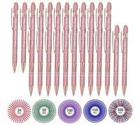 24 Pezzi Penna Personalizzata, Penne Personalizzate con Nome Inciso Regalo Personalizzabili Personalizzato Natale Laurea Compleanno Ufficio Commerciale Nozze