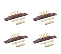 24 Pezzi Perni da PonteDado Punti Abalone per Chitarra Acustica - Ro7899