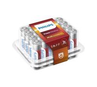 24 Pezzi Philips Batterie AA 1,5 V LR6P24P/10 Batterie Usa E Getta