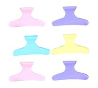 24 Pezzi Piccole Mollette a Farfalla Colorate in Plastica per Chioma | Acconciature, Asciugatura e Tenuta Salda, Uso da Salone, Pensate per Stilisti e Parrucchieri Colore Casuale