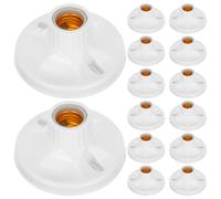 24 Pezzi Portalampada Interni Attacco A Vite Per Sostituzione