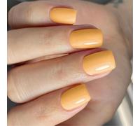 24 pezzi pressa quadrata sulle unghie, unghie acriliche lucide, rivestimento completo per unghie artificiali, manicure, decorazioni per feste di nozze