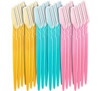 24 Pezzi Rasoio per Sopracciglia Trimmer per Rasoio con Copertura di Precisione (Multicolore B)