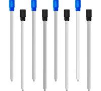 24 Pezzi Ricarica di Penna a Sfera per Penne Stilo di Cristallo di Diamante, 2.75 Pollici (Inchiostro Nero e Blu)