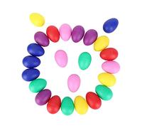 24 Pezzi Set di Mixer Uovo di Pasqua Uovo di Maracas Uovo Musicali Uovo di Plastica Per Favori Festa di Pasqua Articoli per Festa Musicali, 6 Colori