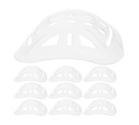 24 Pezzi Sottogola per Casco di Sicurezza in Plastica Trasparente | Supporto Confortevole, Riduce la Pressione, per Manutenzione Industriale e Riparazioni Elettriche, Adatto a Casco
