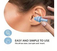 24 pezzi Tappi per le orecchie a spirale, tappi per le orecchie colorati solidi e casuali anti-rumore, adatti per camera da letto, viaggio, ufficio, scuola, nuoto, forniture per il ritorno a scuola Si