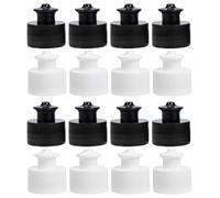 24 Pezzi Tappo Sportivo Push Pull da 28mm per Boccioni in Plastica | Chiusura a Tirare e Premere, Tenuta Anti Perdita, per Acqua e Uso Outdoor, Adatto ad Atleti