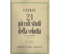 24 piccoli studi della velocità op. 636 - CARL CZERNY - CURCI